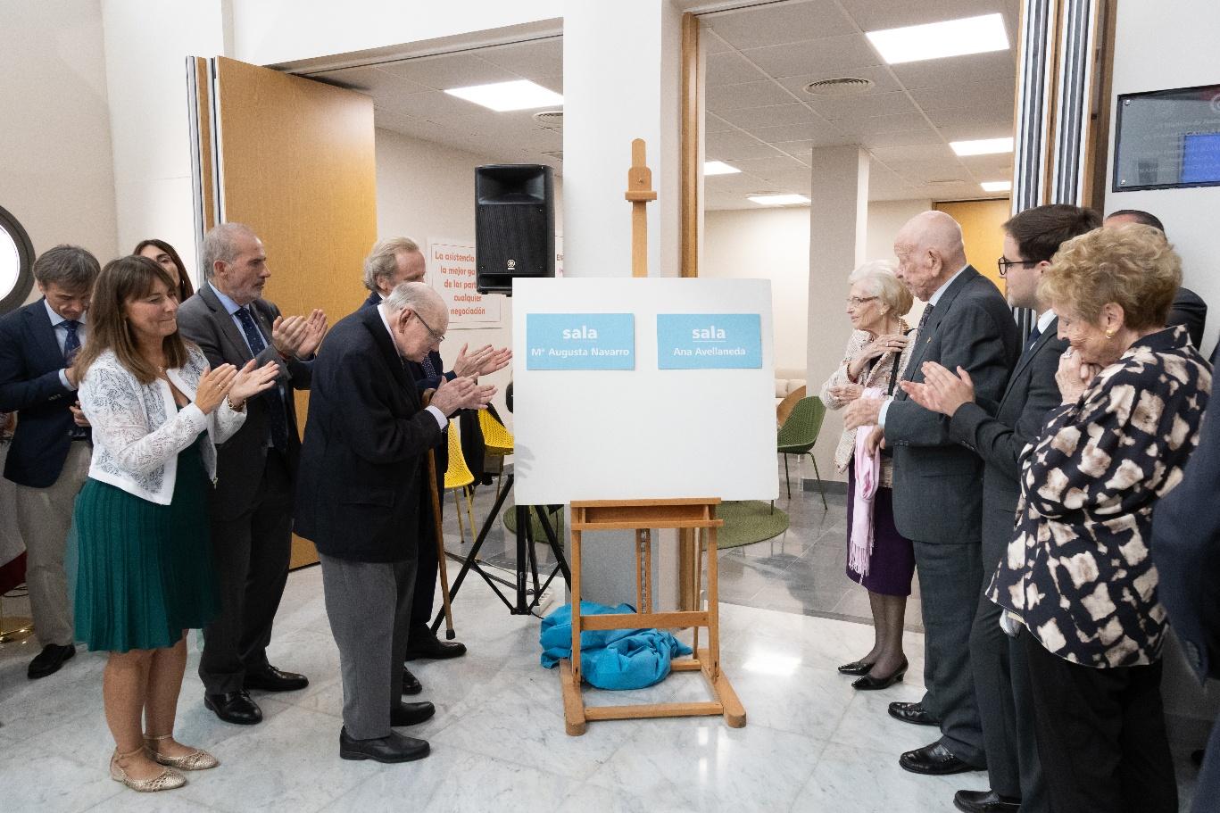 Inauguración Centro MASC y homenaje a Dª Mª Augusta Navarro y Dª Ana Avellaneda